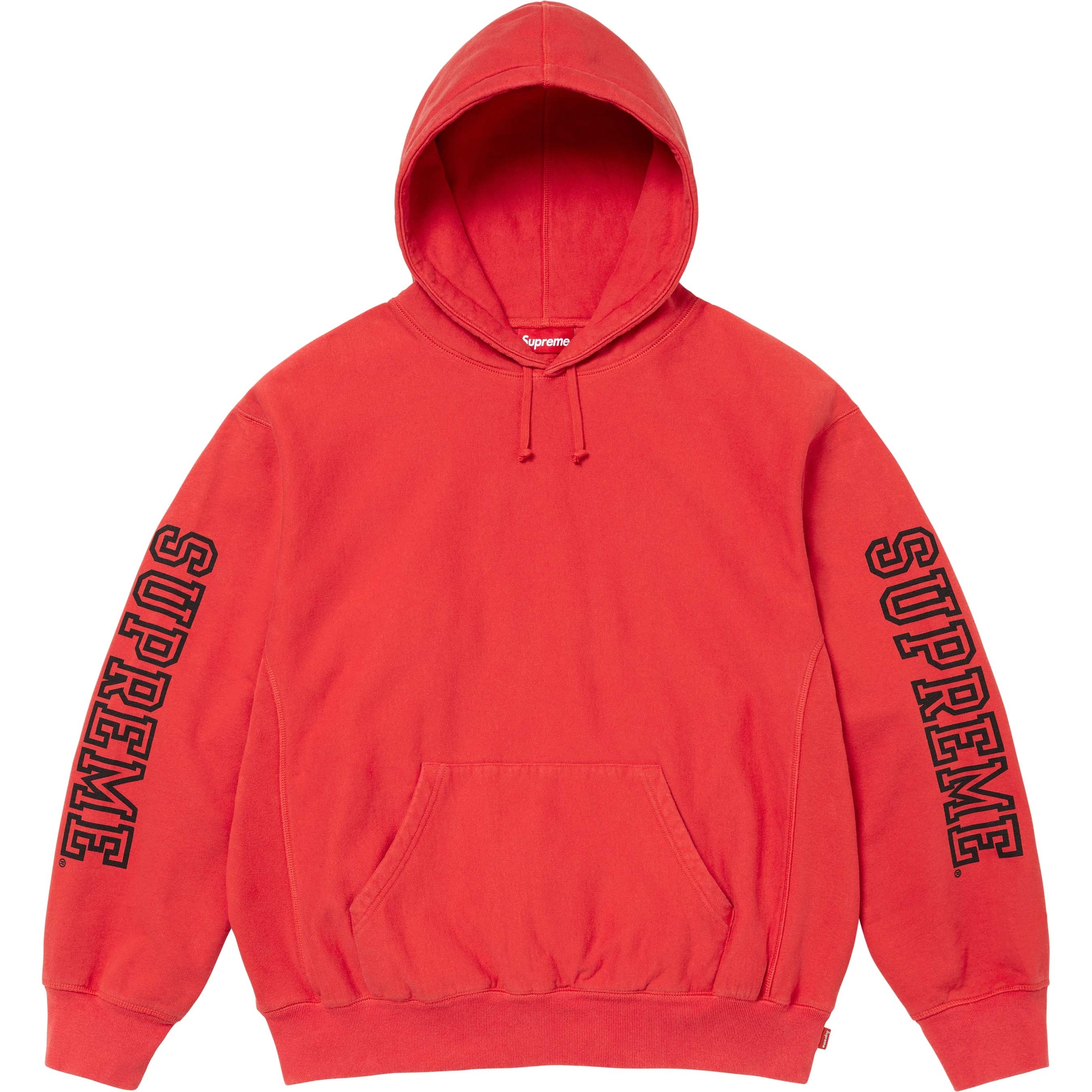 Collegiate Sleeve Hooded Sweatshirt view 8